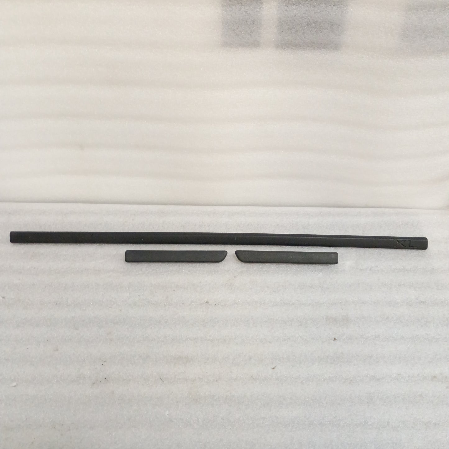 92-96 XL Black Dash Trim Strip Set of 3 (Used) Ford F150 F250 F350 Bronco OEM