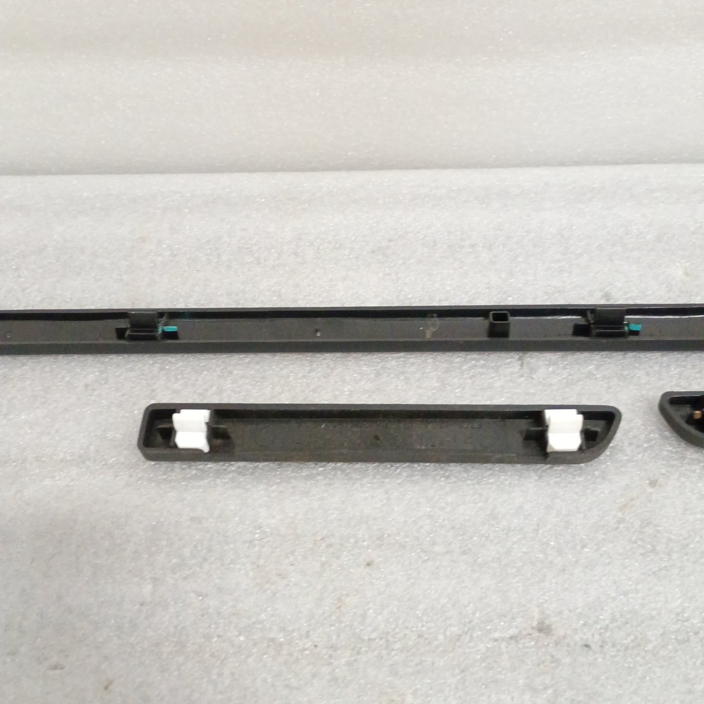 92-96 XL Black Dash Trim Strip Set of 3 (Used) Ford F150 F250 F350 Bronco OEM