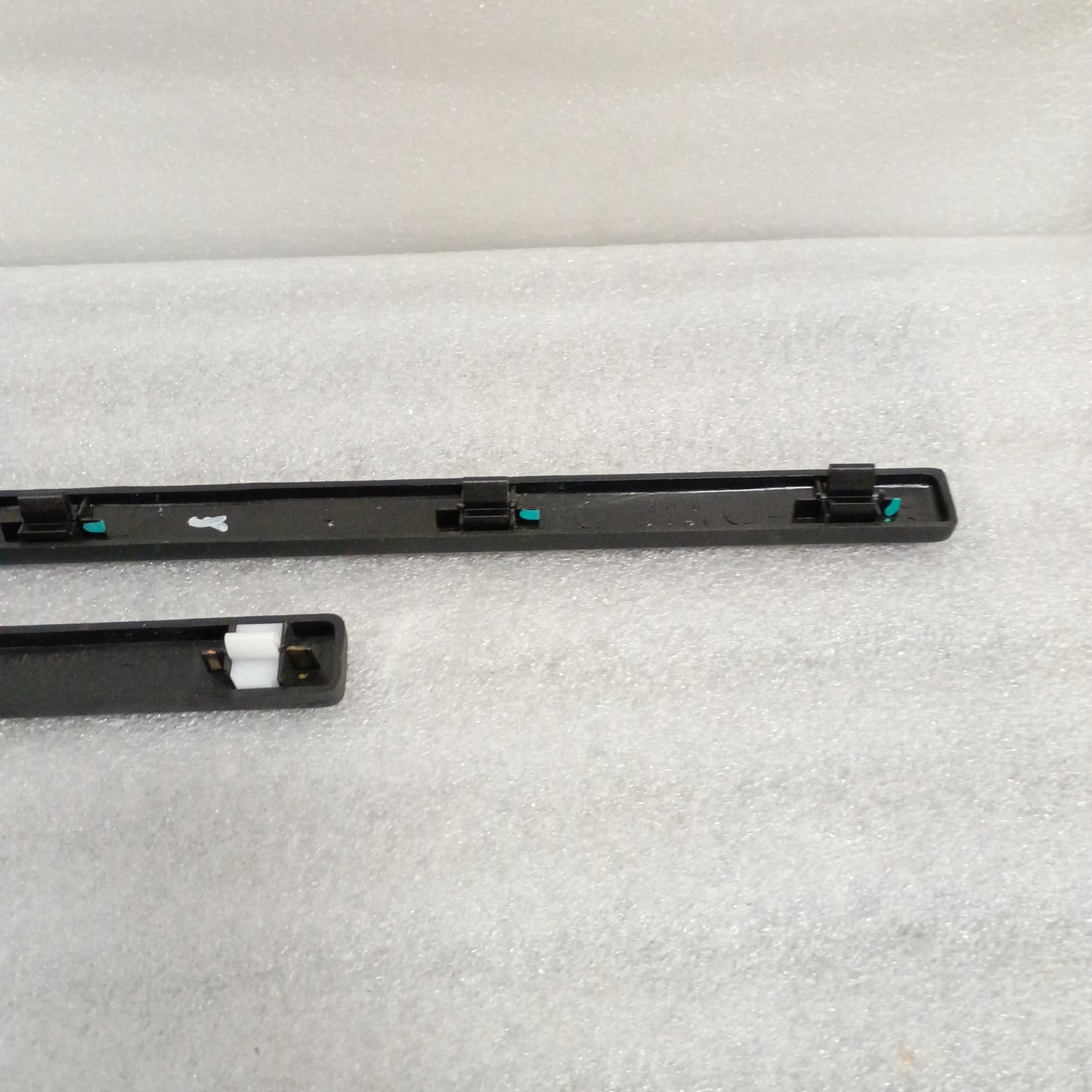 92-96 XL Black Dash Trim Strip Set of 3 (Used) Ford F150 F250 F350 Bronco OEM