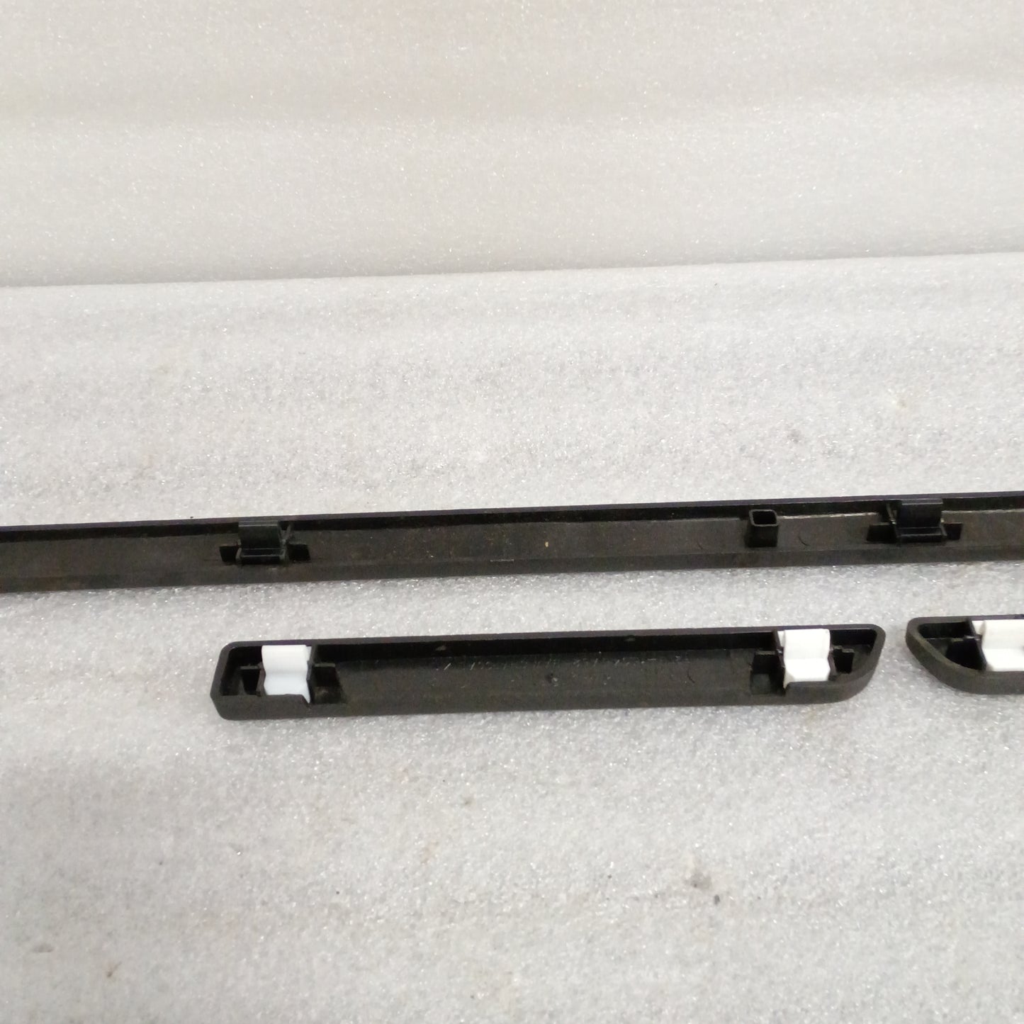 92-96 XL Charcoal Black Dash Trim Strip Set of 3 (Used) Ford F150 F250 F350 Bronco OEM
