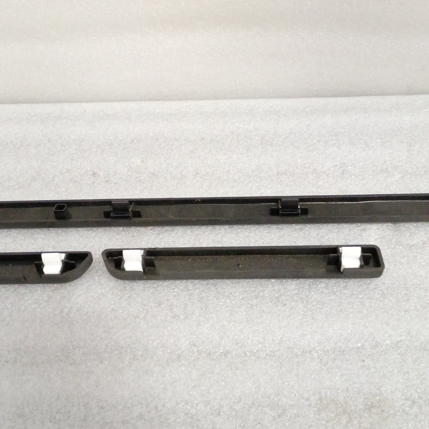 92-96 XL Charcoal Black Dash Trim Strip Set of 3 (Used) Ford F150 F250 F350 Bronco OEM