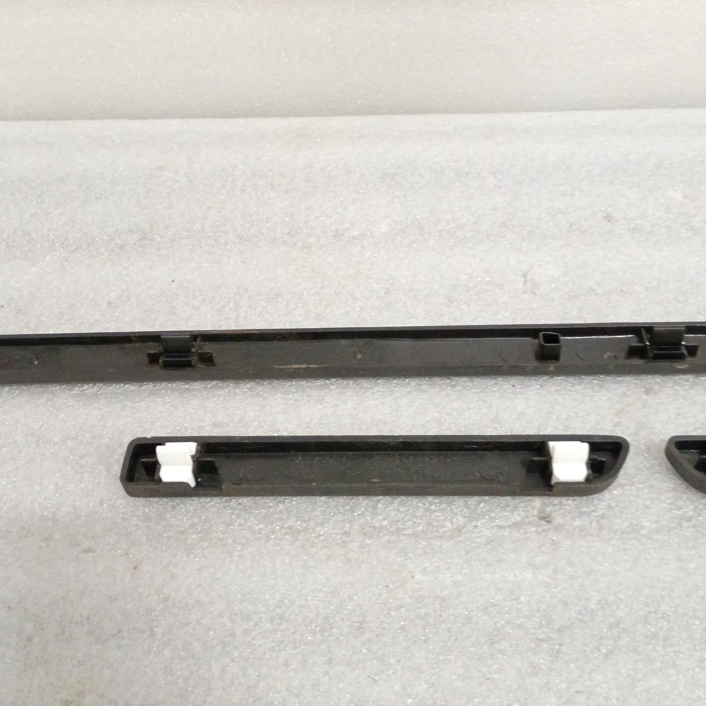 92-96 XL Charcoal Black Dash Trim Strip Set of 3 (Used) Ford F150 F250 F350 Bronco OEM