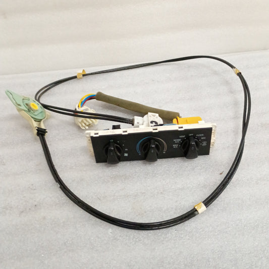 92-97 Dual Cable Heater/AC/HVAC Control & Cable (Used) Ford F150 F250 F350 Bronco