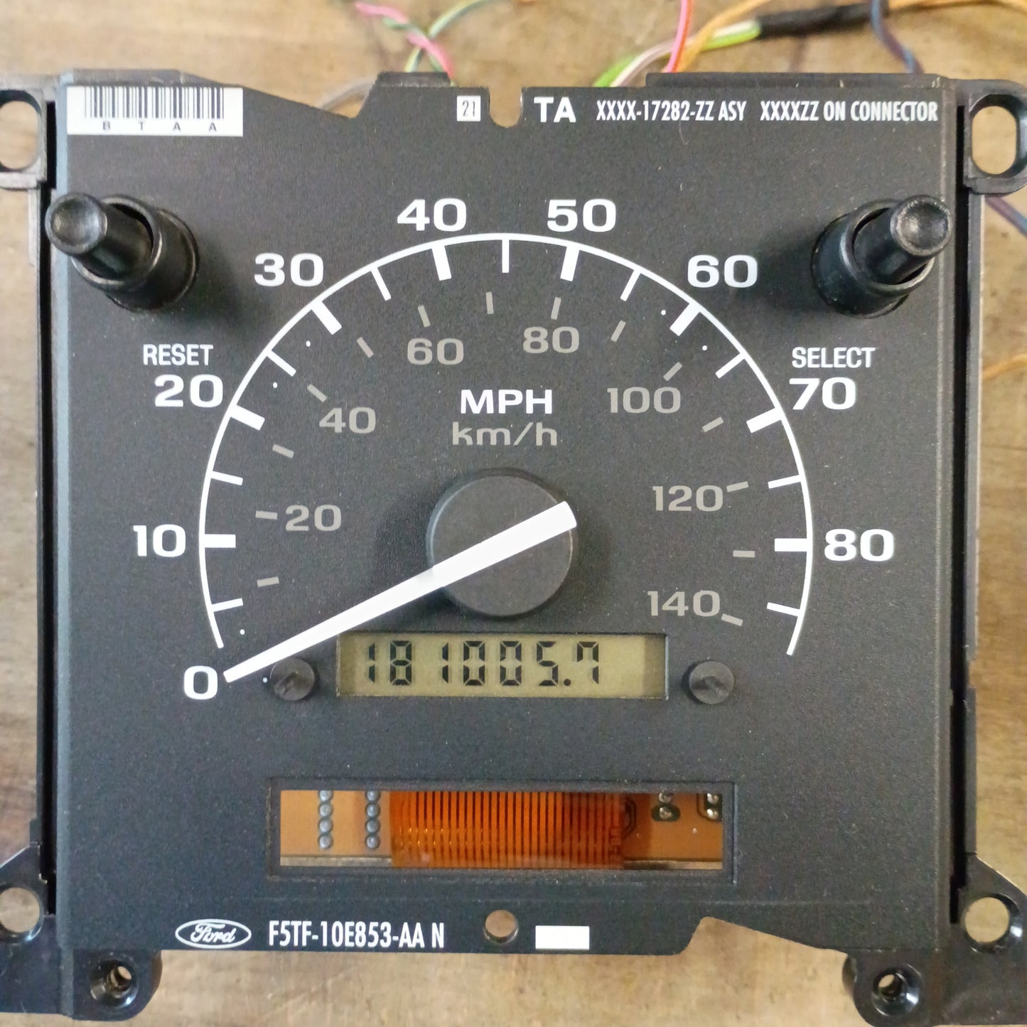 92-97 Speedometer 181K Miles (Used) Ford F150 F250 F350 Bronco OEM
