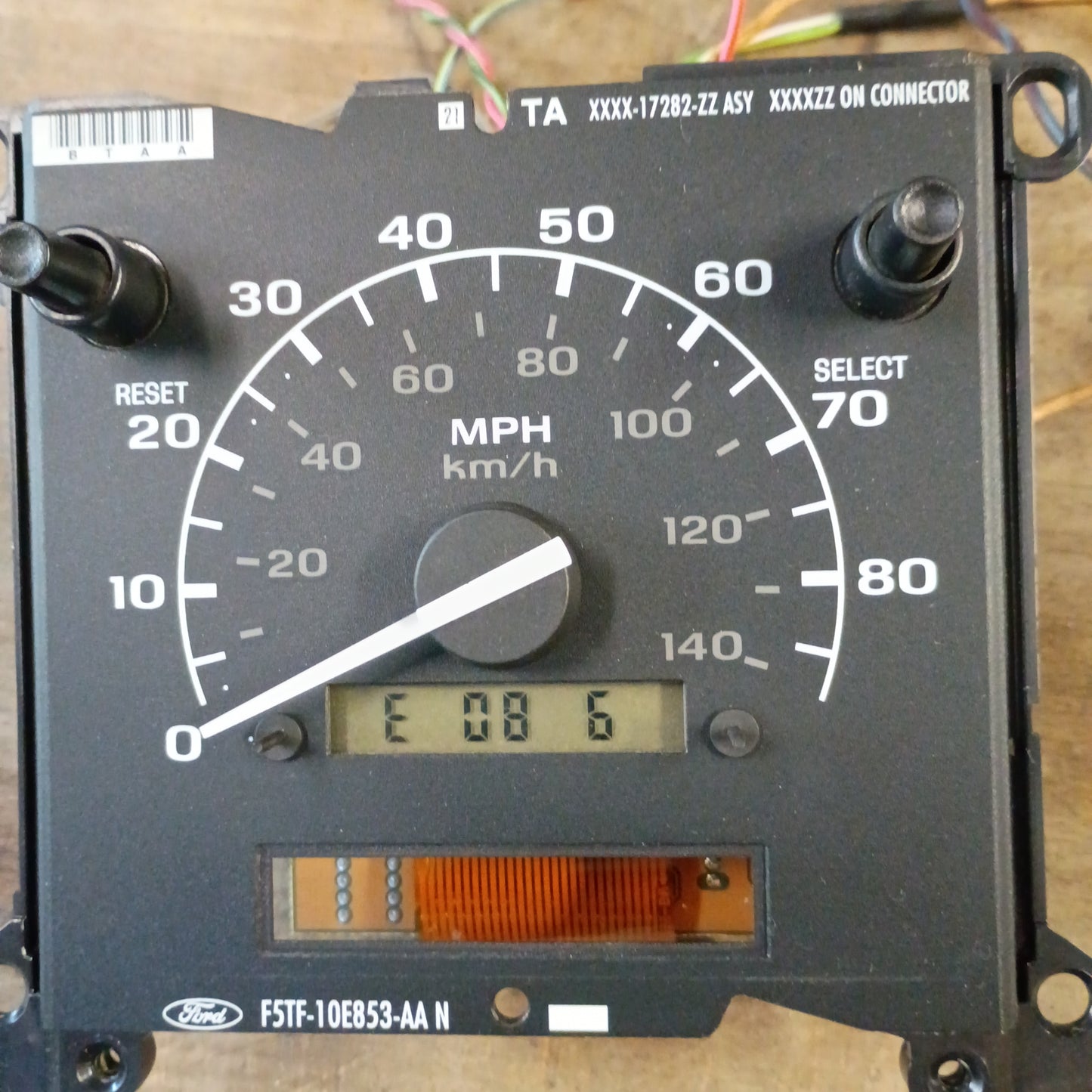 92-97 Speedometer 181K Miles (Used) Ford F150 F250 F350 Bronco OEM