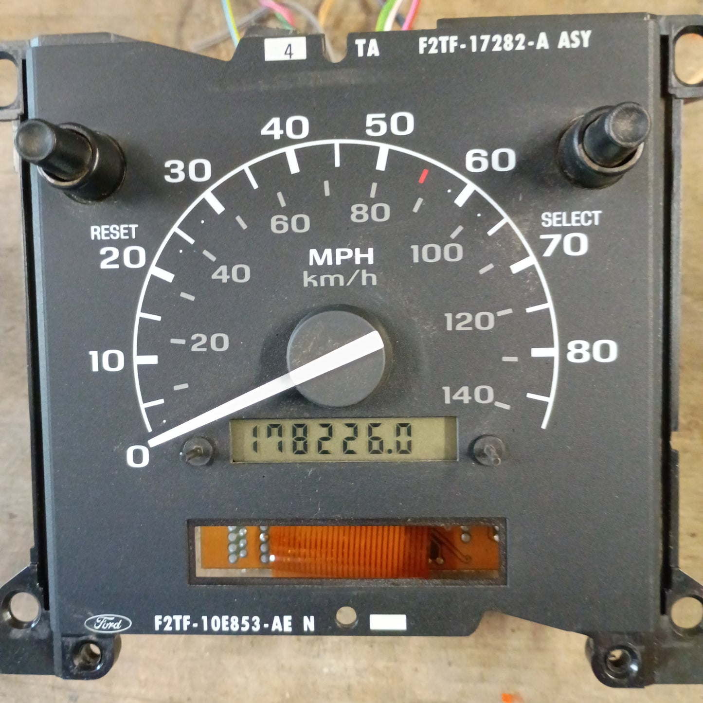 92-97 Speedometer 178K Miles (Used) Ford F150 F250 F350 Bronco OEM