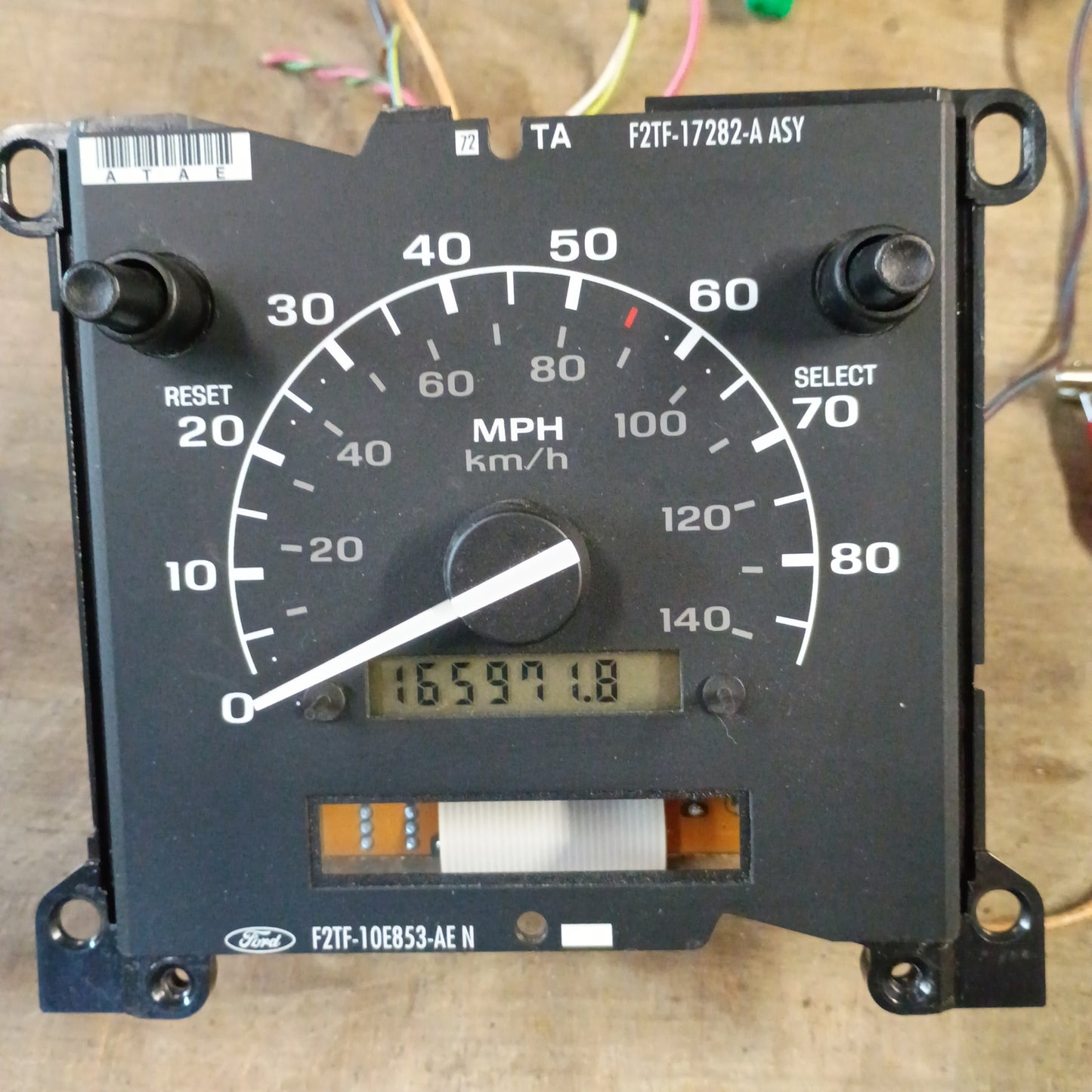 92-97 Speedometer 165K Miles (Used) Ford F150 F250 F350 Bronco OEM