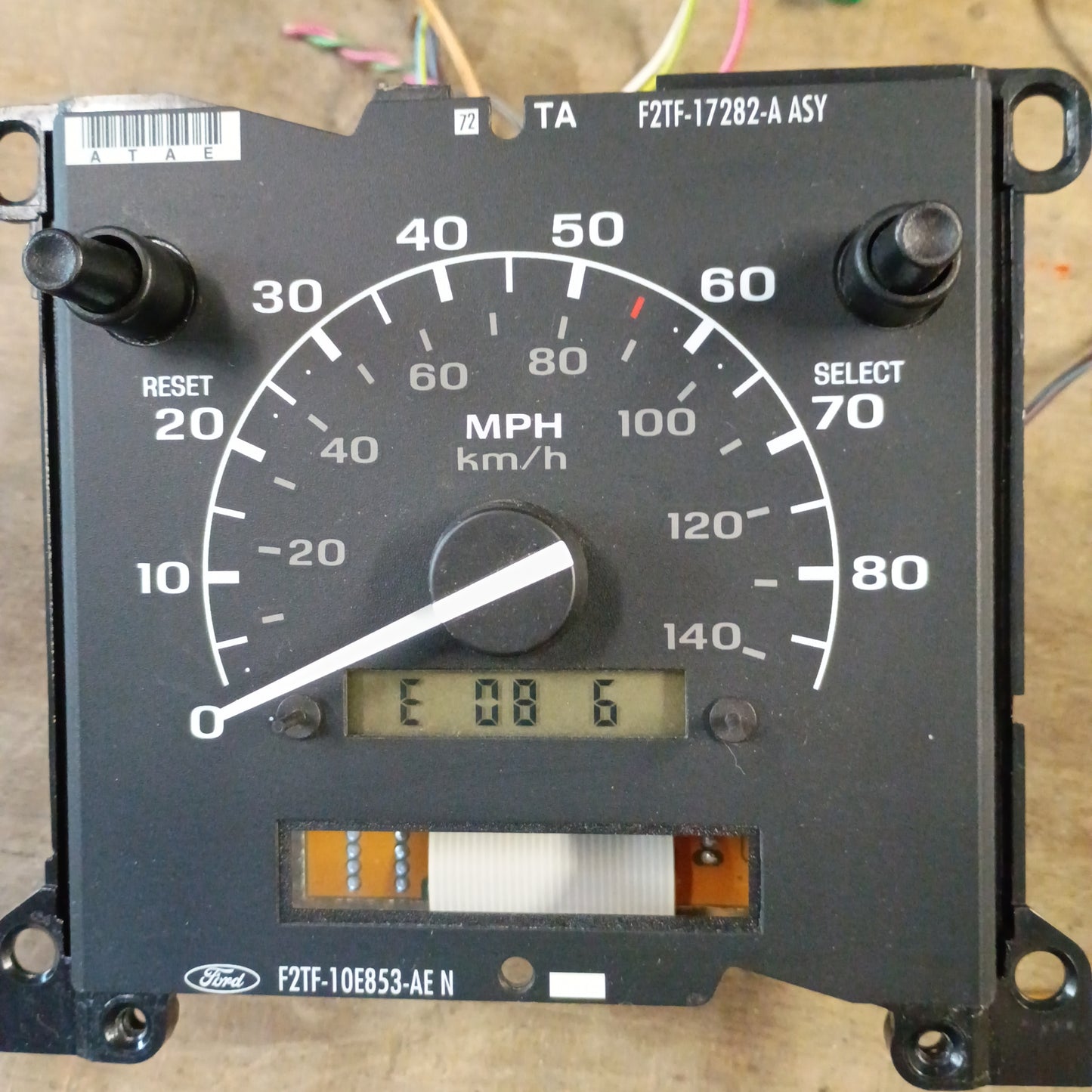 92-97 Speedometer 165K Miles (Used) Ford F150 F250 F350 Bronco OEM