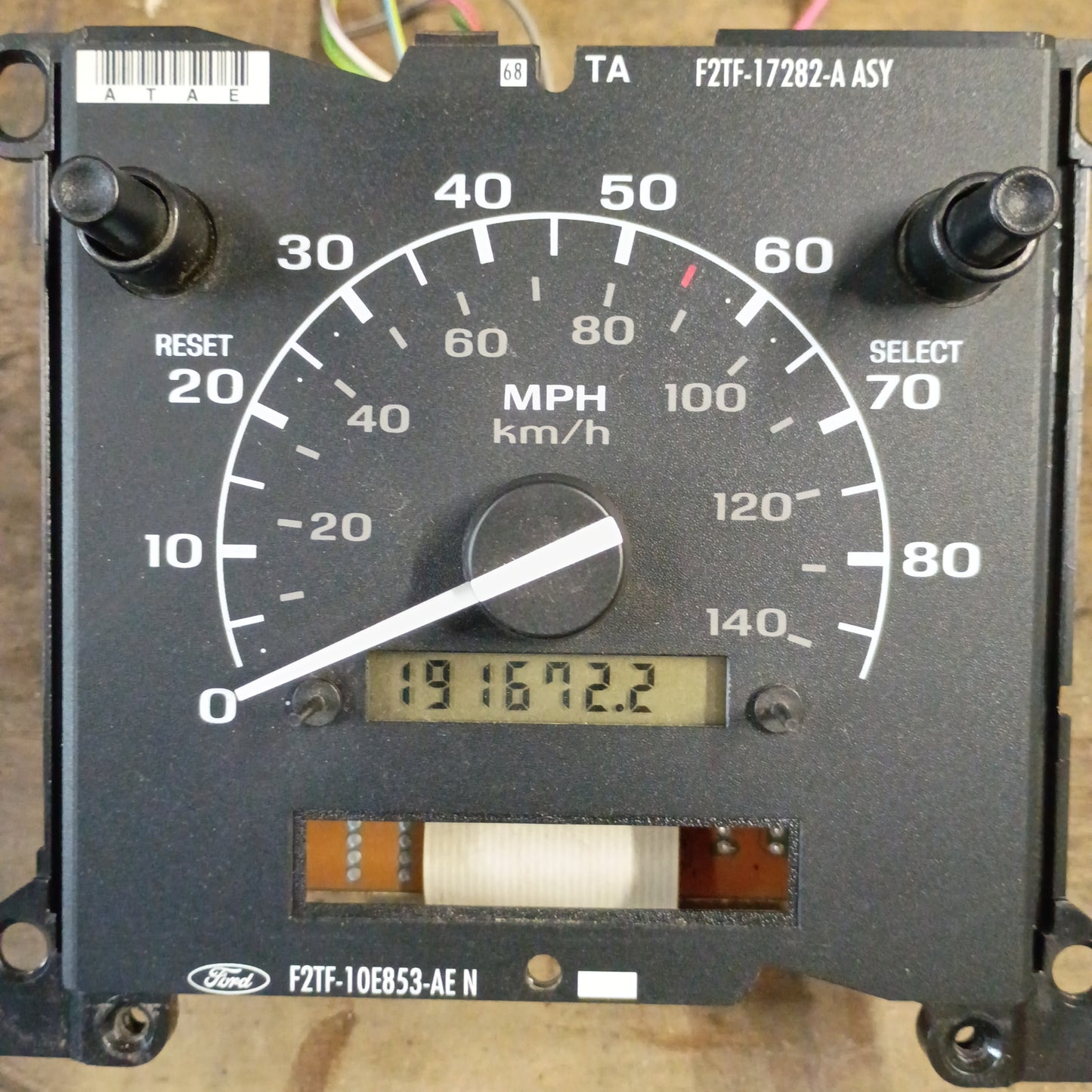 92-97 Speedometer 191K Miles (Used) Ford F150 F250 F350 Bronco OEM