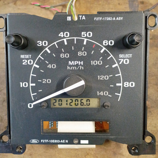 92-97 Speedometer 201K Miles (Used) Ford F150 F250 F350 Bronco OEM