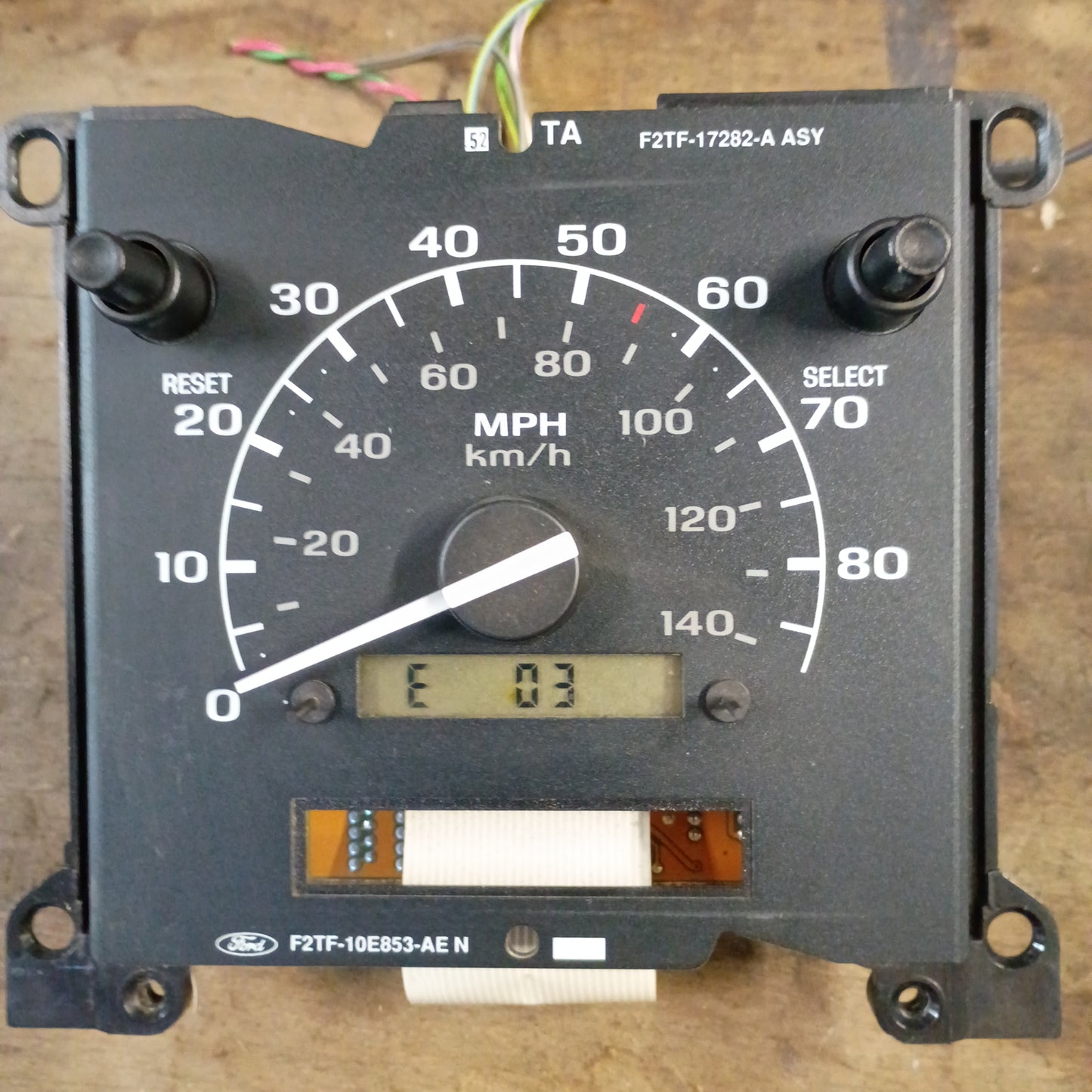 92-97 Speedometer 201K Miles (Used) Ford F150 F250 F350 Bronco OEM