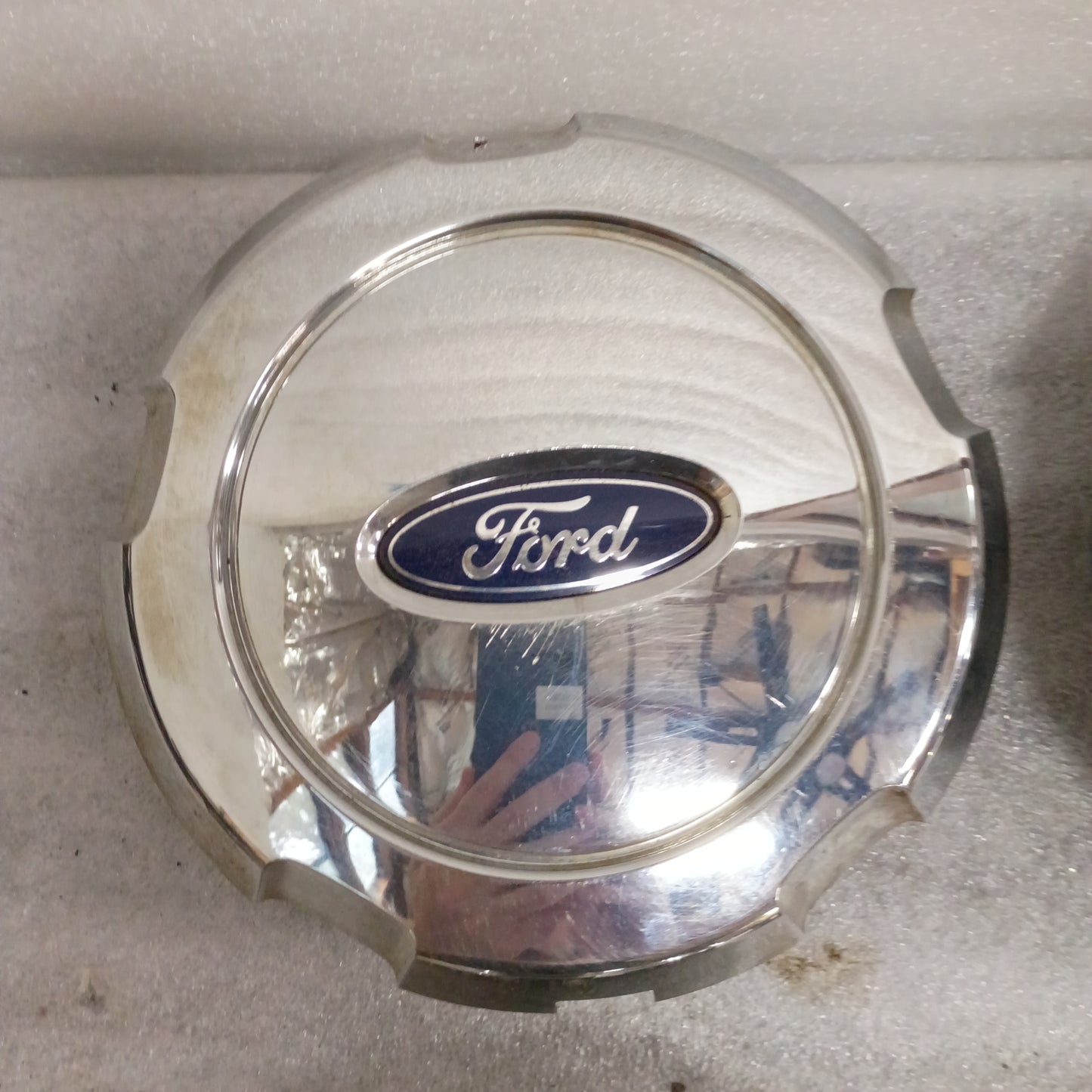 04-08 Center Caps Chrome Set of 4 Ford F150 OEM (Used) 4L34-1A096-DD 5L34-1A096-BA