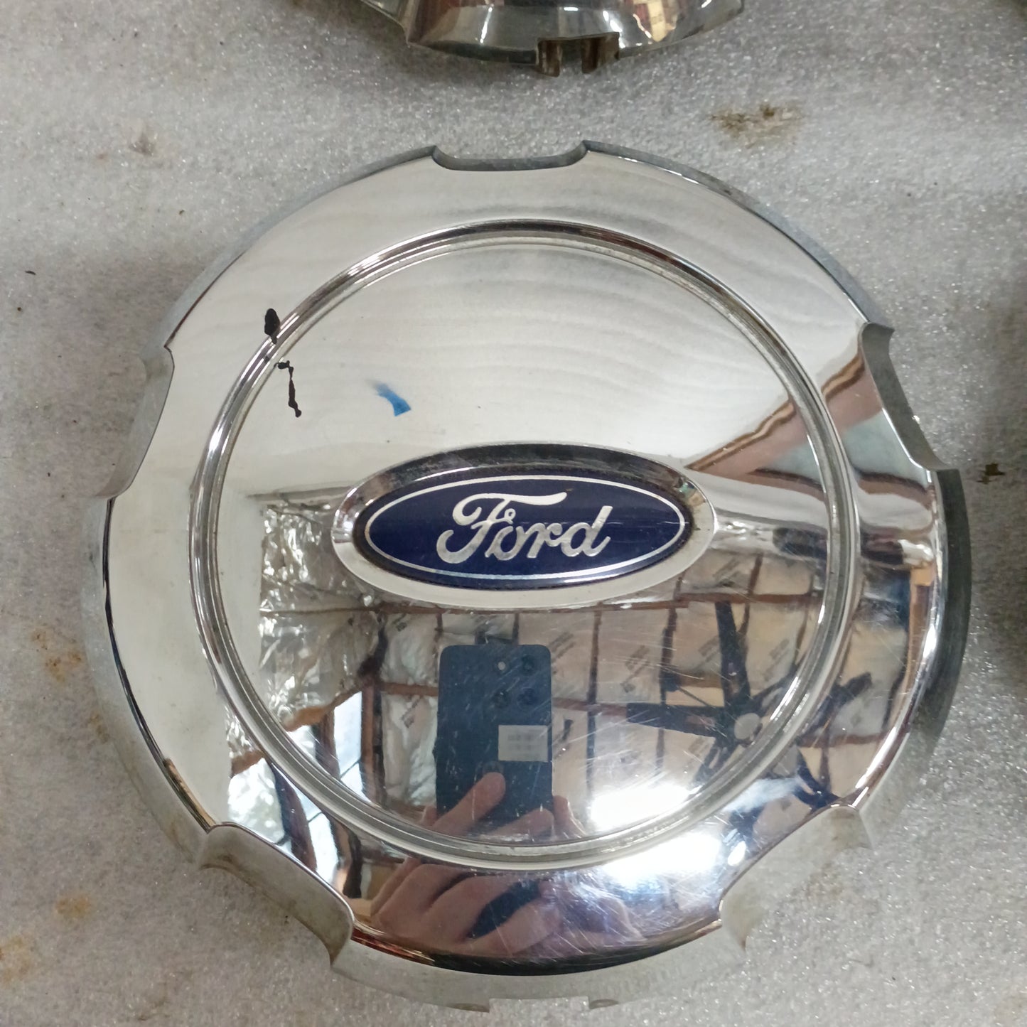 04-08 Center Caps Chrome Set of 4 Ford F150 OEM (Used) 4L34-1A096-DD 5L34-1A096-BA
