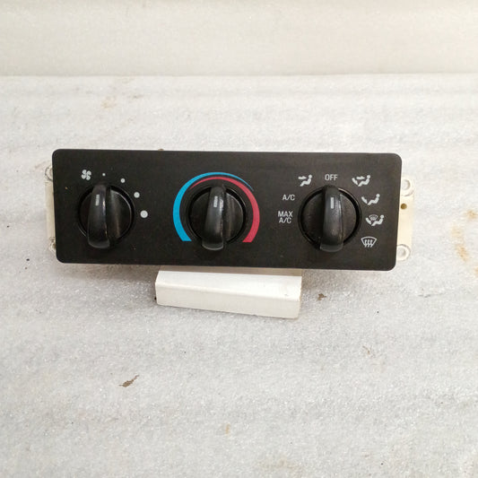 99-04 HVAC Heater Temp Climate Control Switch Panel (Used) OEM Ford F250 F350 Super Duty