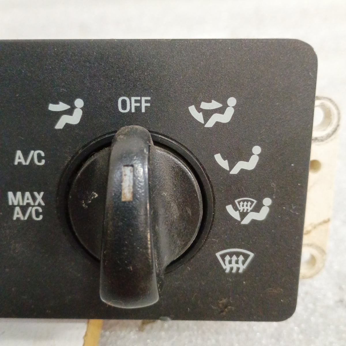 99-04 HVAC Heater Temp Climate Control Switch Panel (Used) OEM Ford F250 F350 Super Duty