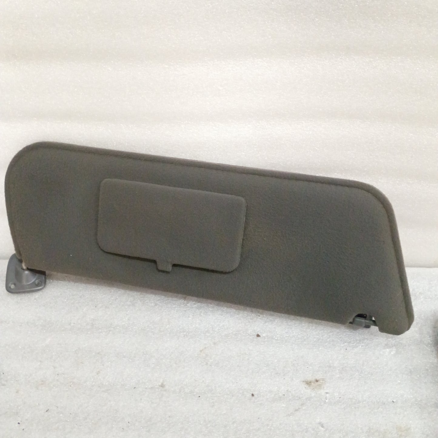 92-97 Dark/Granite Gray Cloth Sun Visors Pair (Used) F150 F250 F350 Bronco OEM