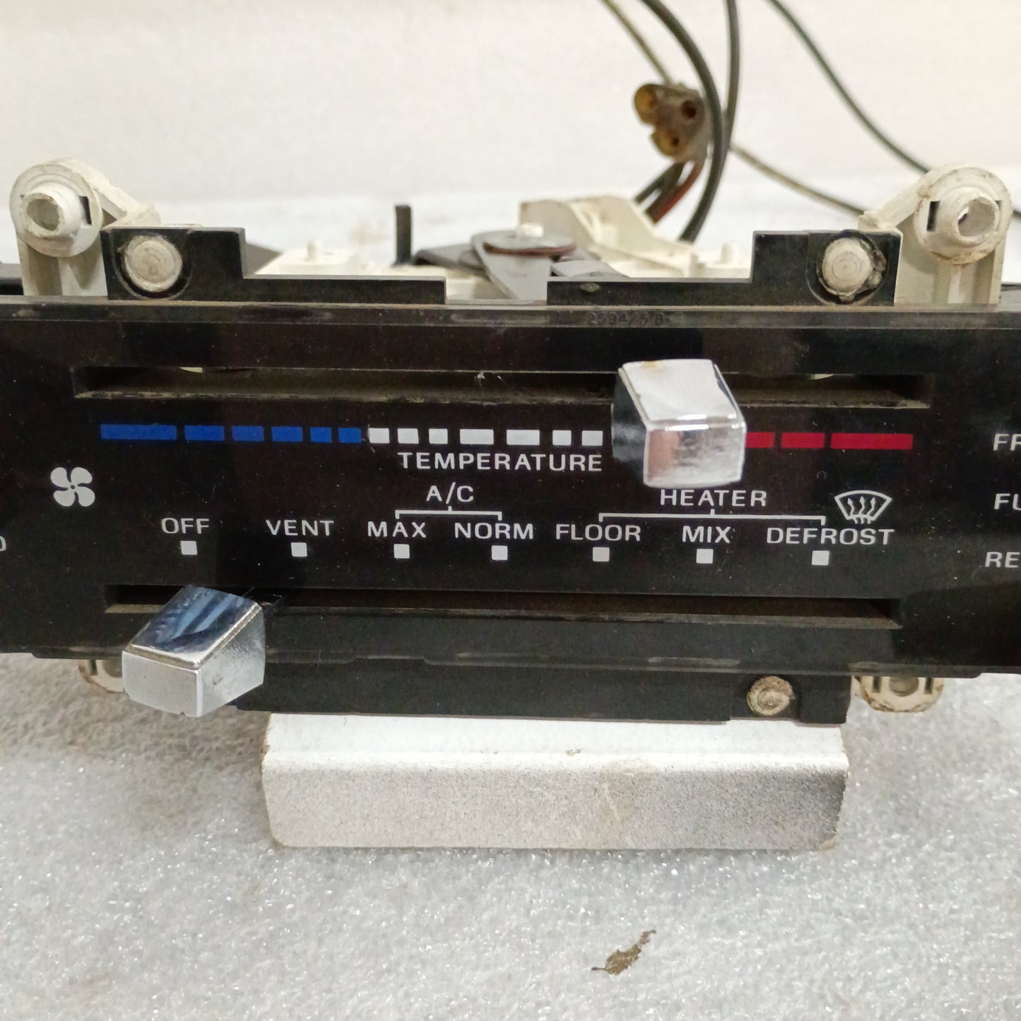 80-83 Heater & AC Control with Fuel Switch (Used) Ford F100 F150 F250 F350