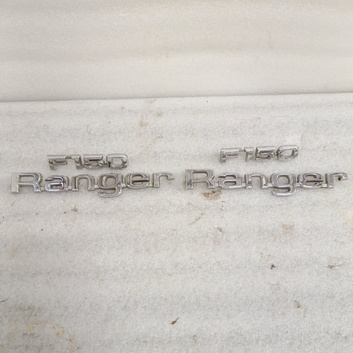 80-83 Ranger F-150 Fender Emblem Badge Set F (Used) OEM Ford Truck