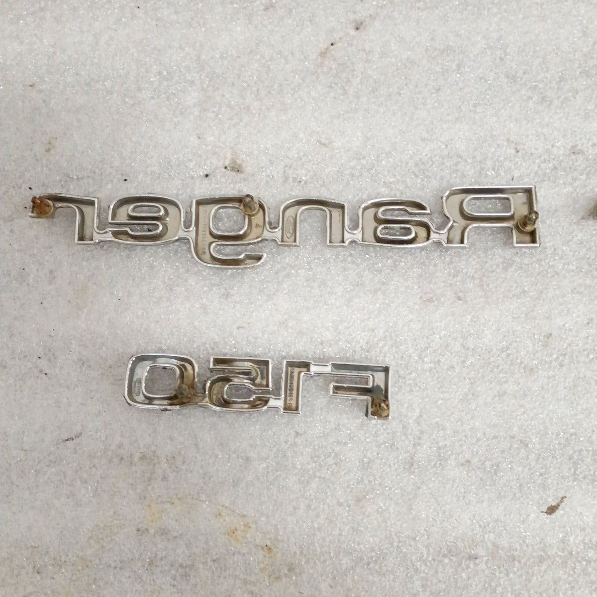 80-83 Ranger F-150 Fender Emblem Badge Set F (Used) OEM Ford Truck
