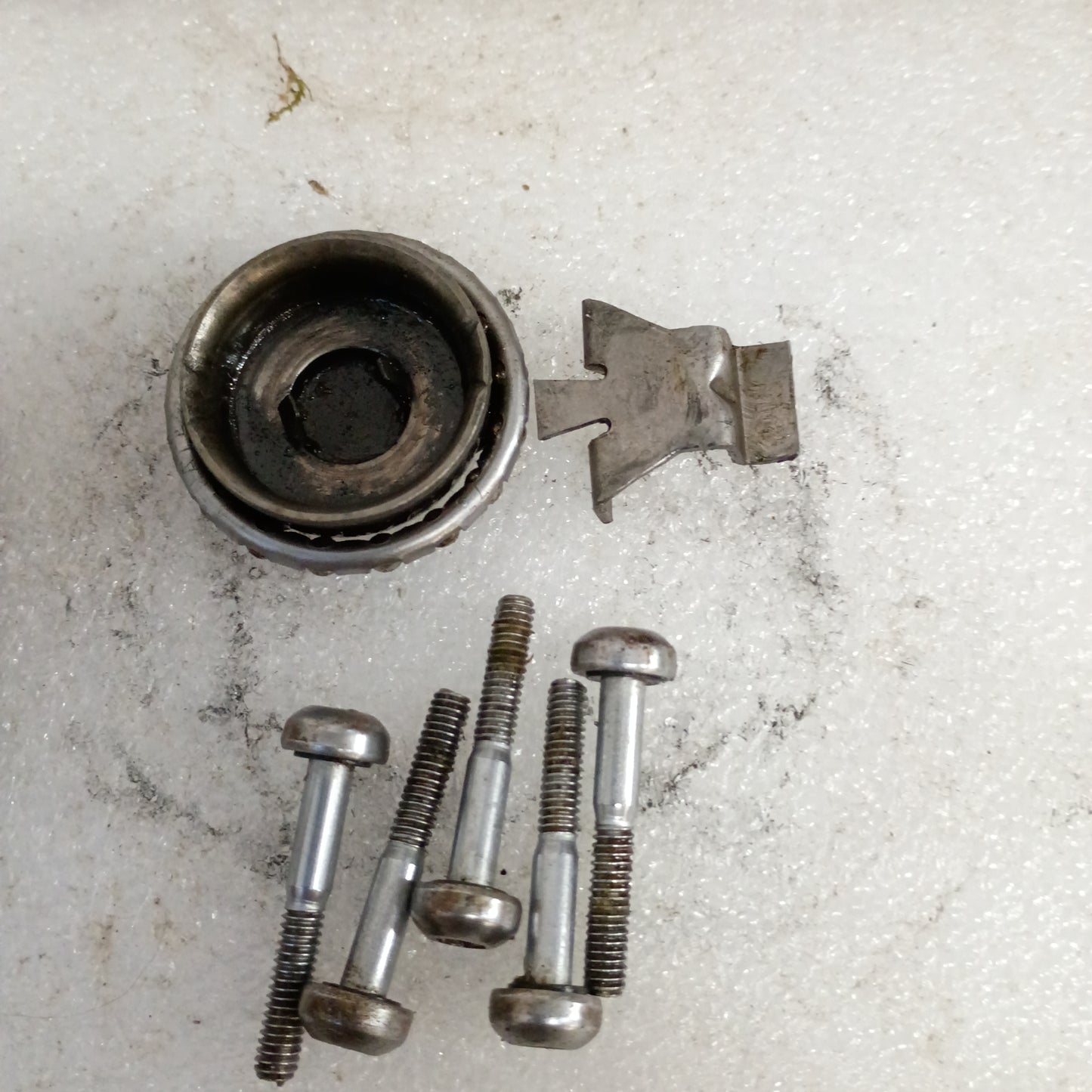 95-97 Automatic Locking Hubs Pair Dana 60 50 IFS 5 Bolt (Used) Ford F250 F350