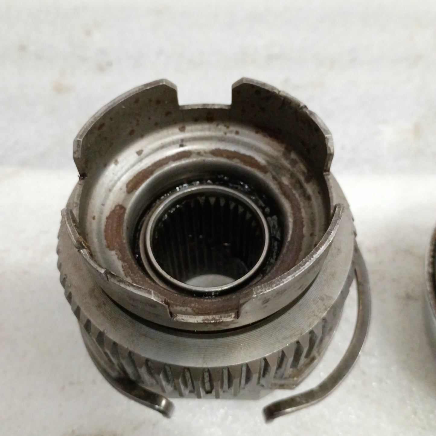 95-97 Automatic Locking Hubs Pair Dana 60 50 IFS 5 Bolt (Used) Ford F250 F350