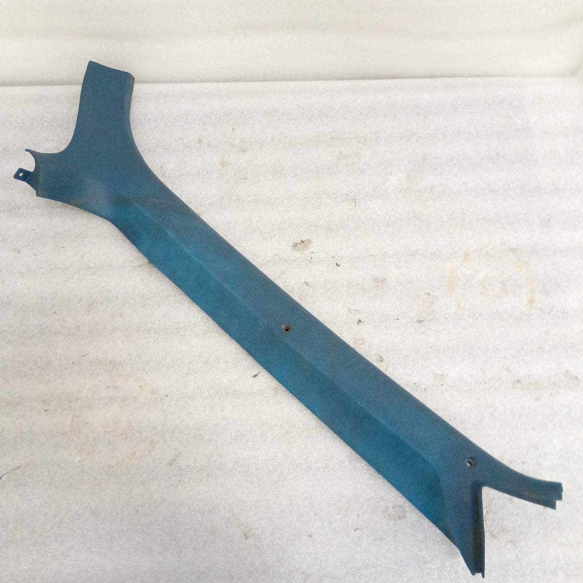 80-86 Harbor Blue A Pillar Trim Set (Used) F150 F250 F350 Bronco