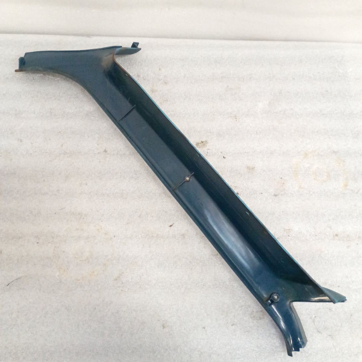 80-86 Harbor Blue A Pillar Trim Set (Used) F150 F250 F350 Bronco