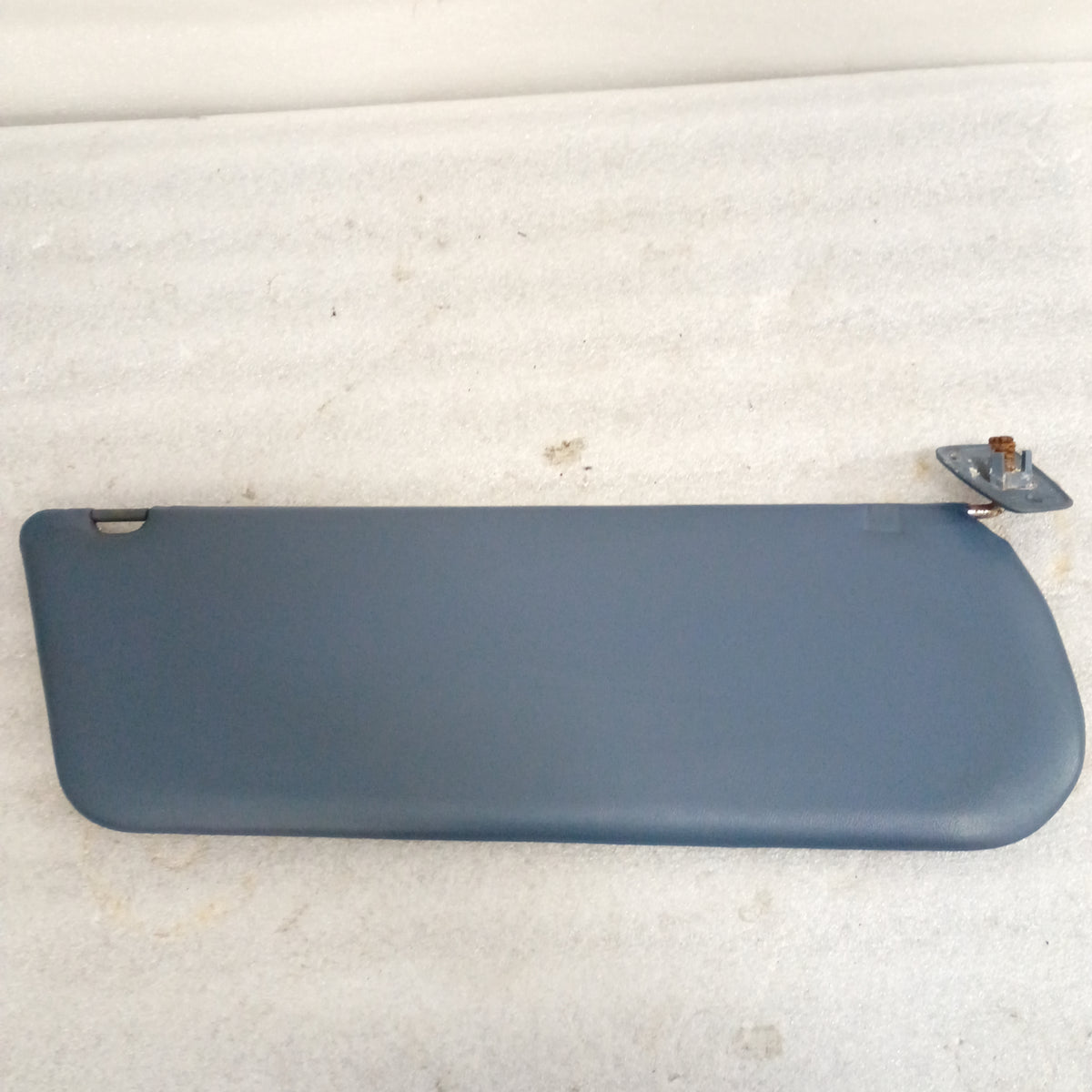 87-91 Dark Blue Vinyl Sun Visors Pair (Used) F150 F250 F350 Bronco OEM