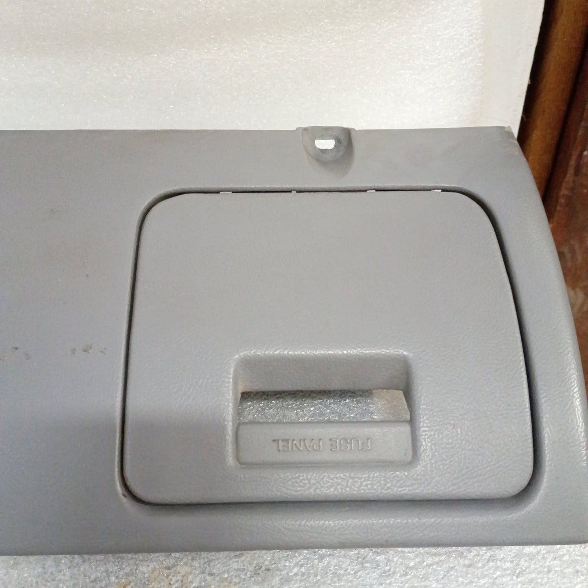 92-96 Light Gray/Opal Lower Dash Knee Panel Trim (Used) Ford F150 F250 F350 Bronco