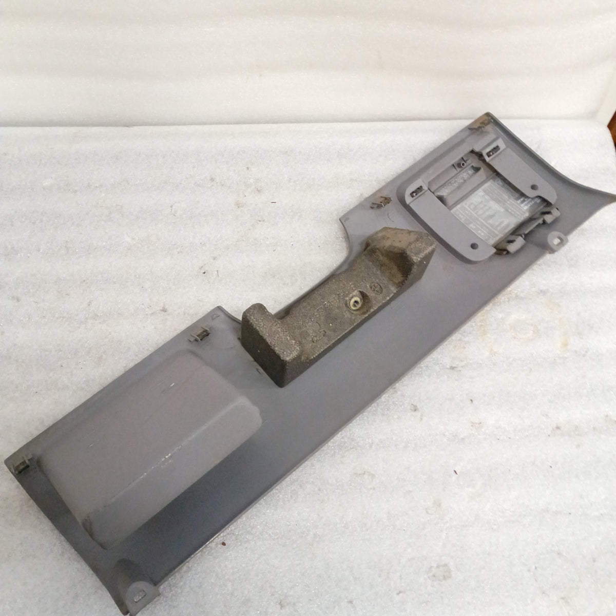 92-96 Light Gray/Opal Lower Dash Knee Panel Trim (Used) Ford F150 F250 F350 Bronco