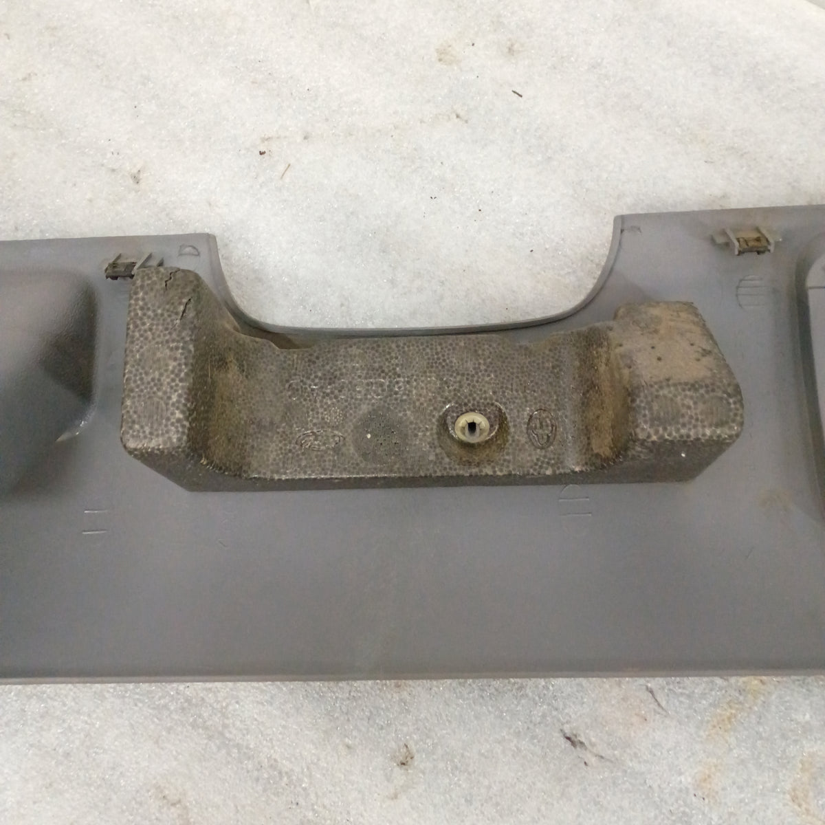 92-96 Light Gray/Opal Lower Dash Knee Panel Trim (Used) Ford F150 F250 F350 Bronco