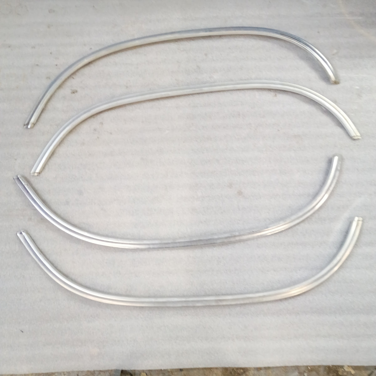80-86 Wheel Well Trim Molding Set (Used) Ford F150 F250 F350 OEM front rear left right