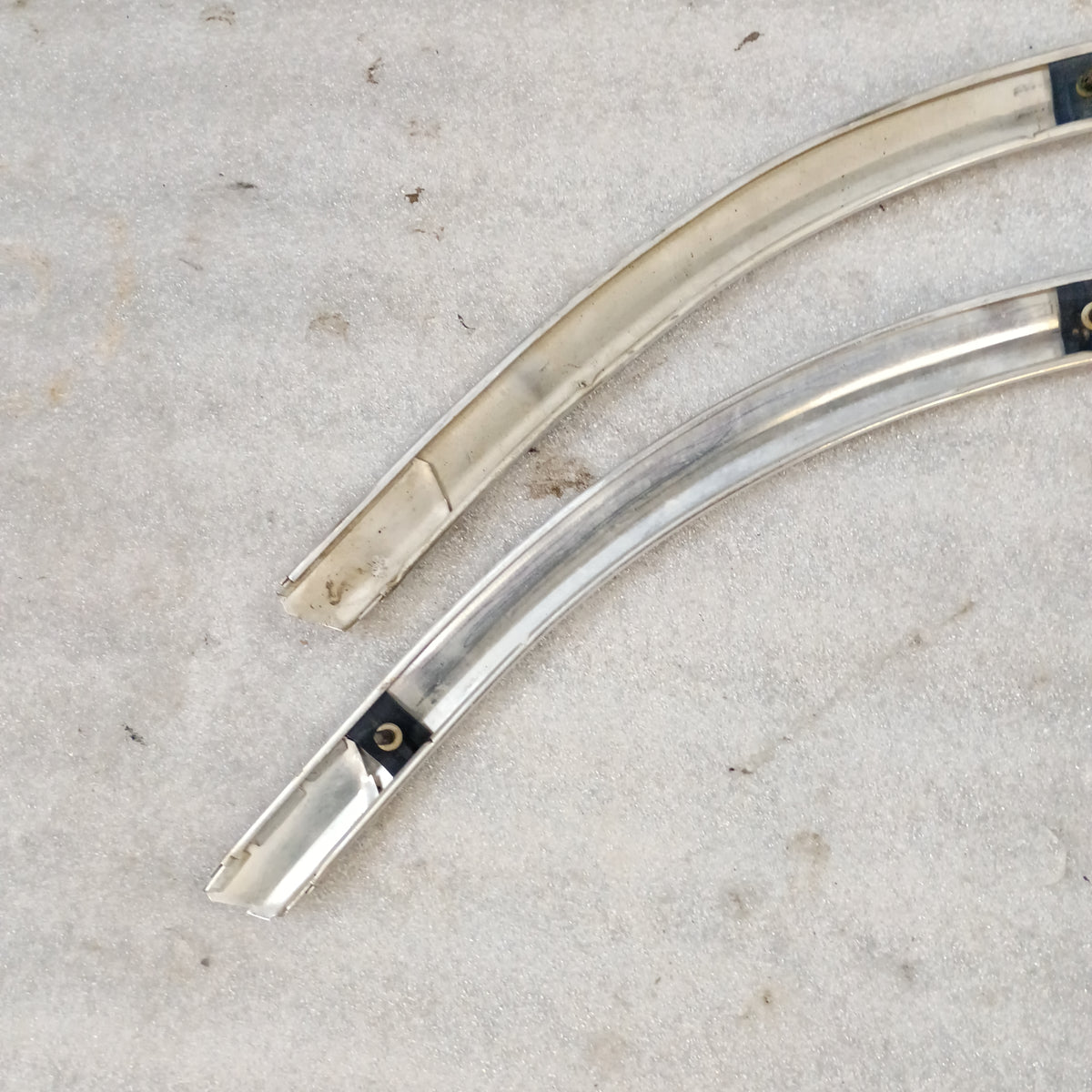 80-86 Wheel Well Trim Molding Set (Used) Ford F150 F250 F350 OEM front rear left right