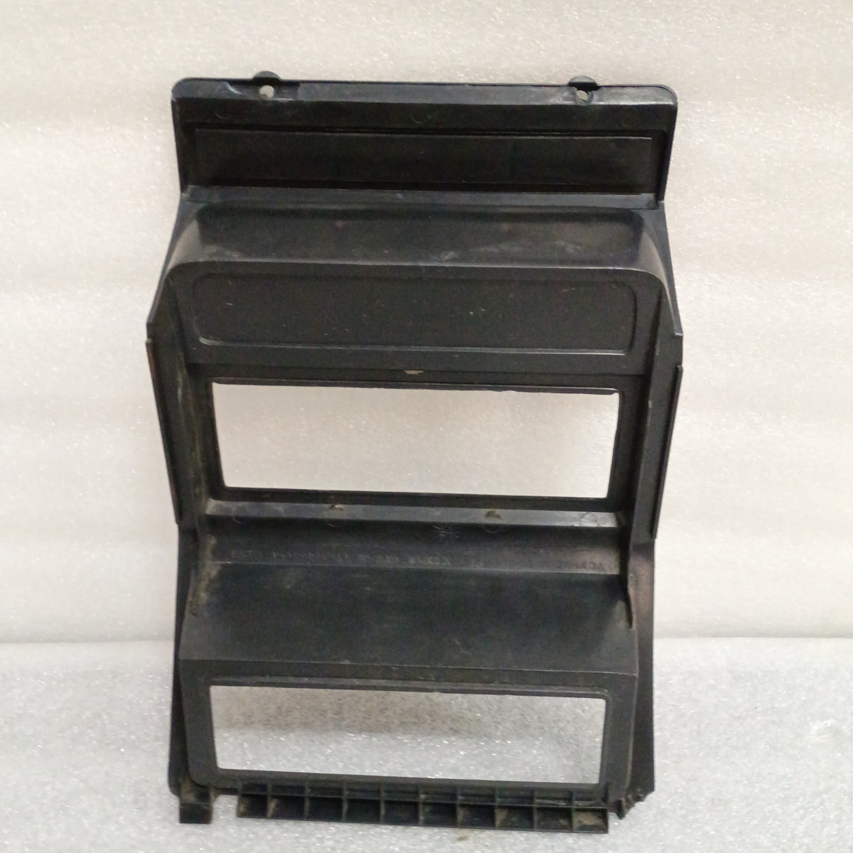 80-86 Silver Radio & Heater Bezel (Used) Ford F150 F250 F350 Bronco