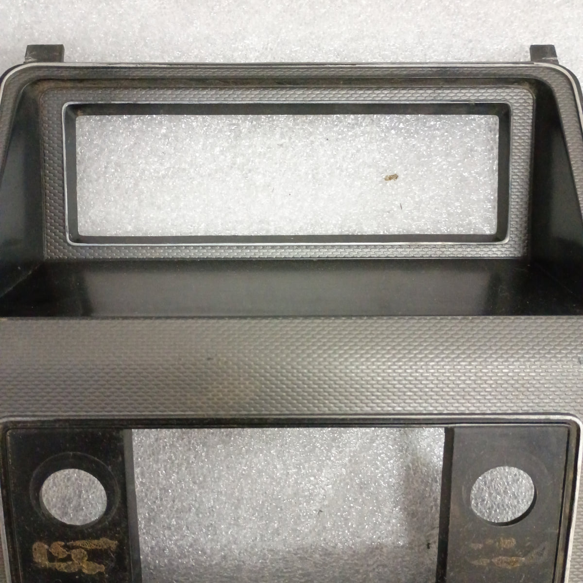 80-86 Silver Radio & Heater Bezel (Used) Ford F150 F250 F350 Bronco