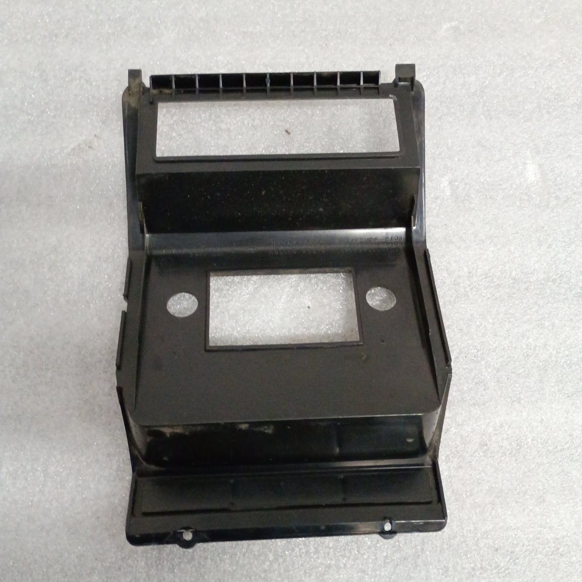 80-86 Silver Radio & Heater Bezel (Used) Ford F150 F250 F350 Bronco