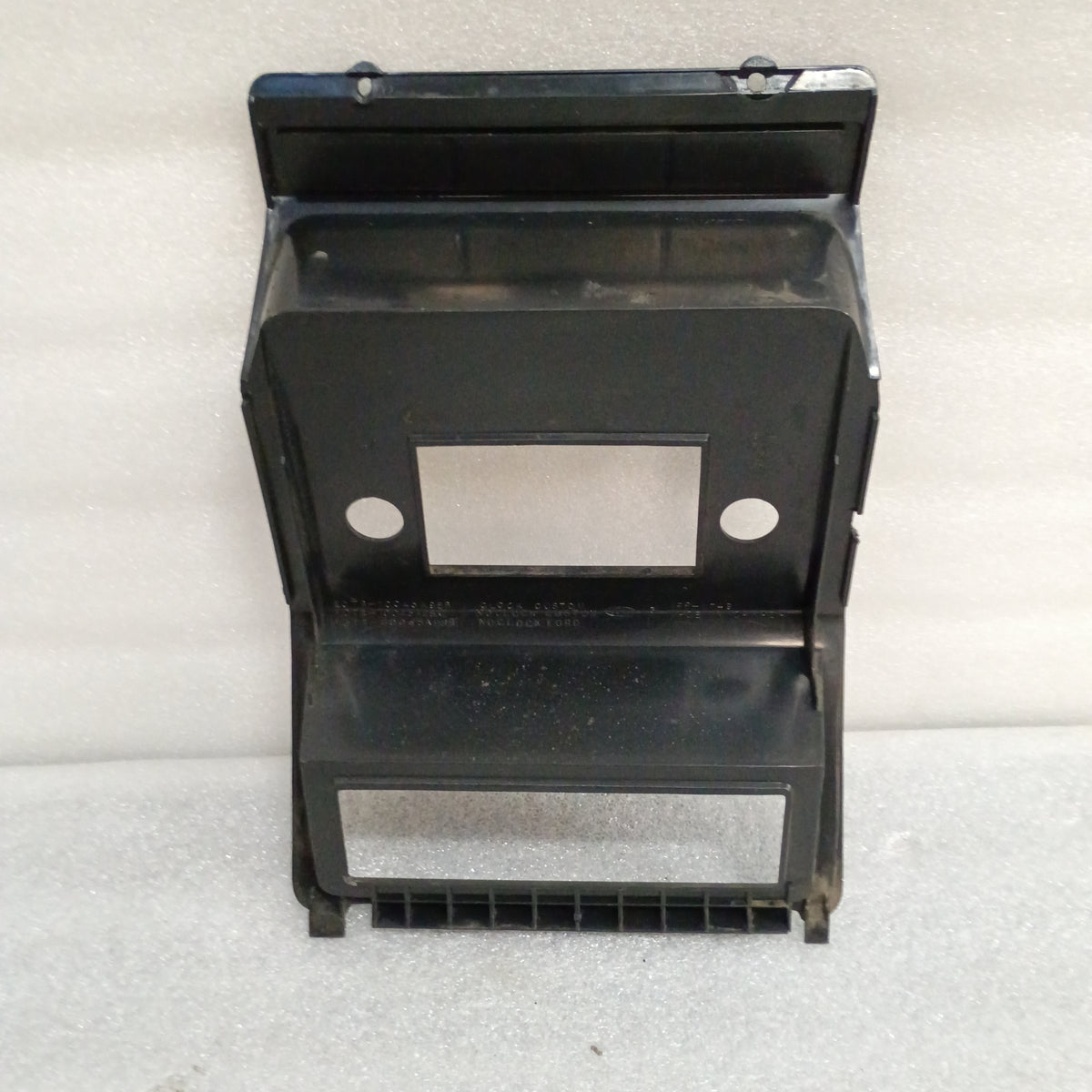 80-86 Silver Radio & Heater Bezel (Used) Ford F150 F250 F350 Bronco