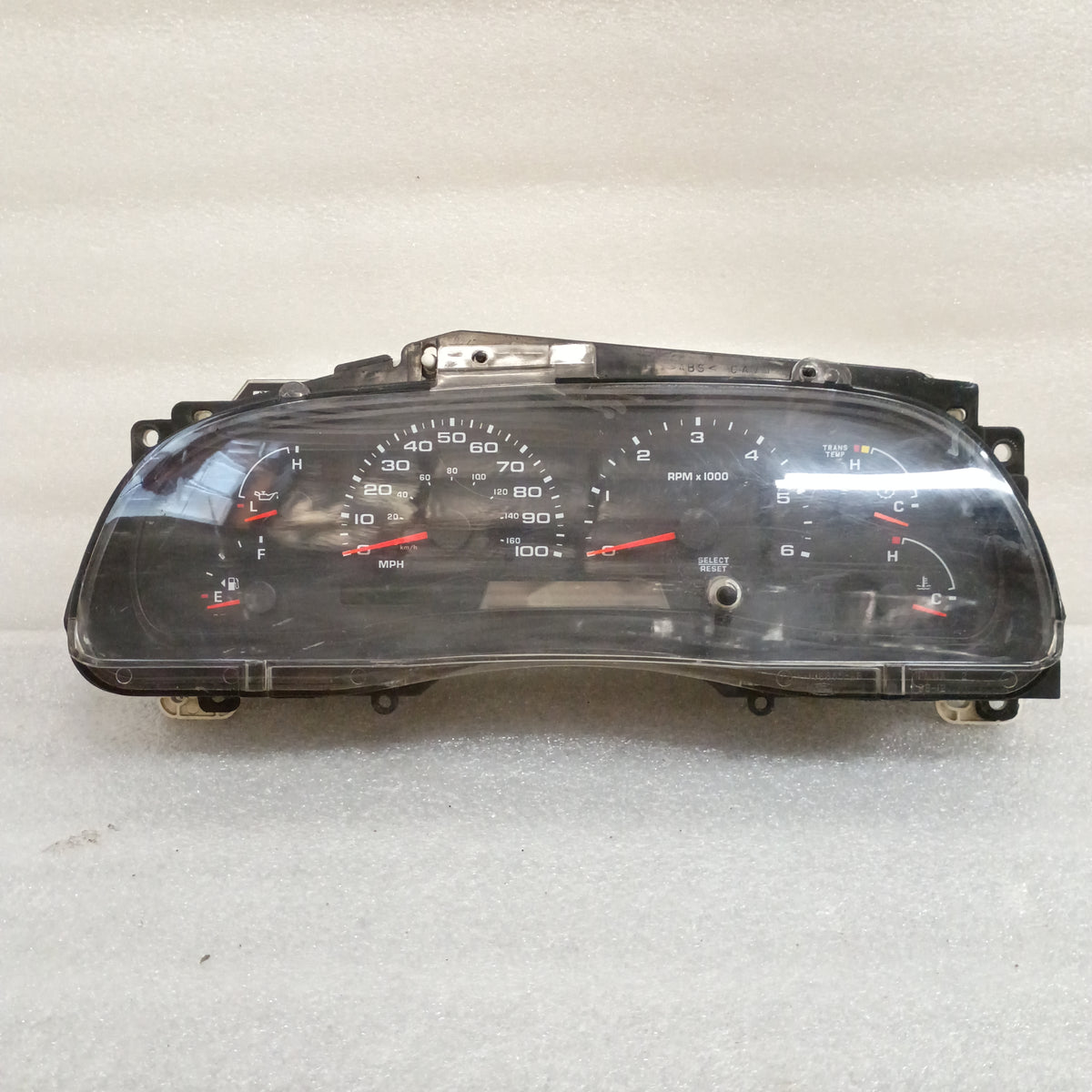 02-04 Gas Gauge Cluster with Tach (Used) F250 F350 Super Duty