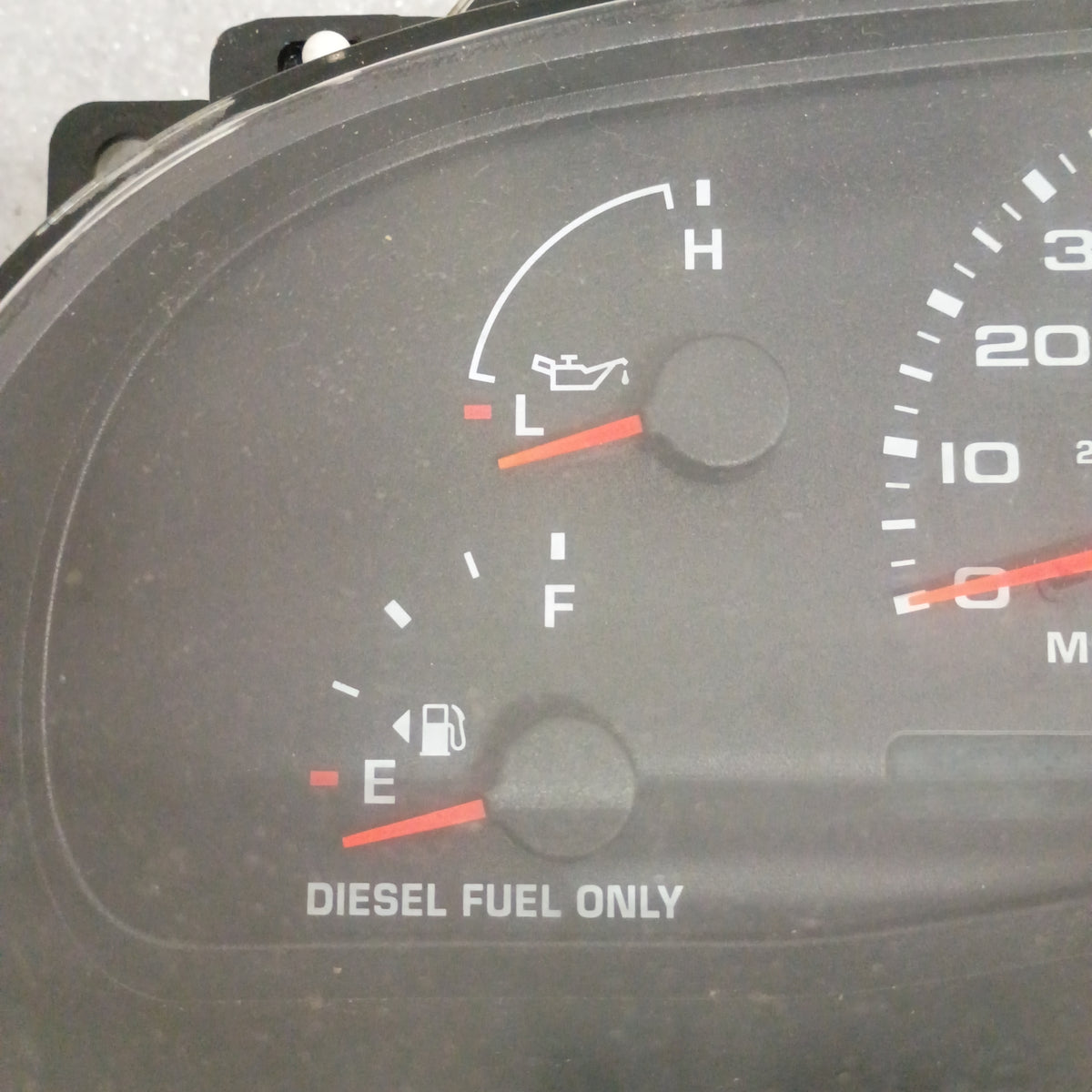 03-04 Diesel Gauge Cluster w/ Tachometer OEM (Used) F250 F350 Super Duty 3C3F-10849-HF