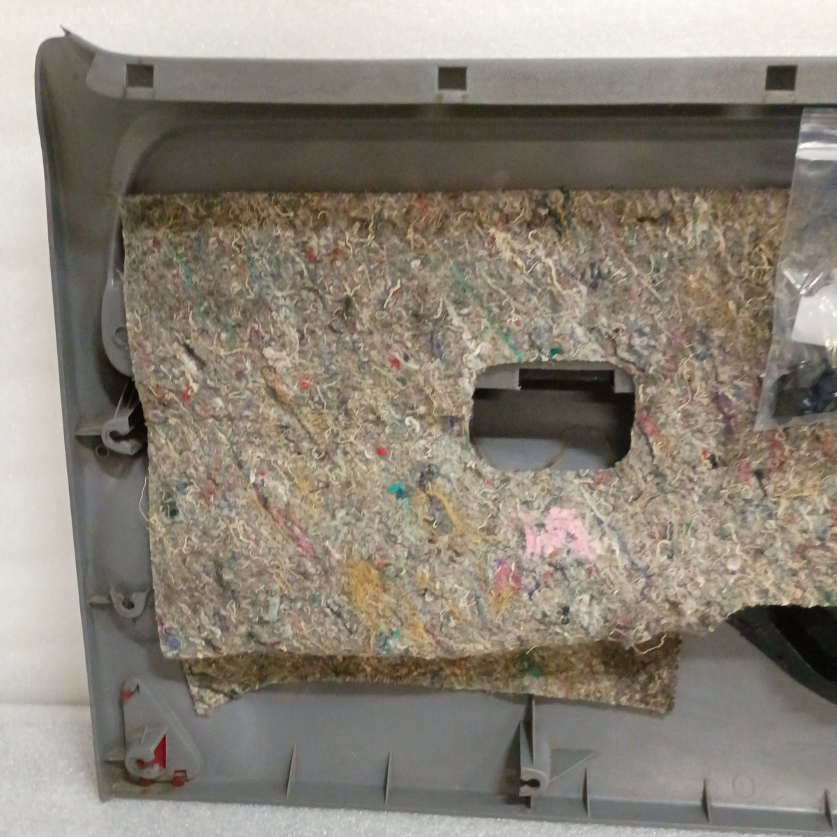 1992-1997 Light Gray Door Panel Set for Manual Windows (Used) F150 F250 F350 Bronco OBS
