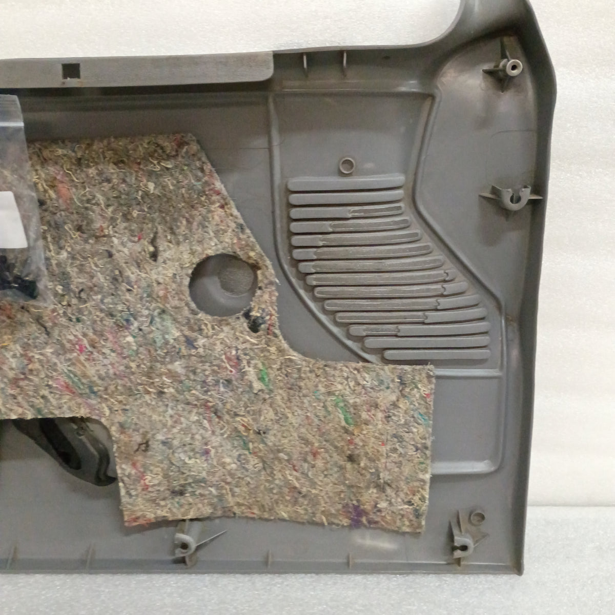1992-1997 Light Gray Door Panel Set for Manual Windows (Used) F150 F250 F350 Bronco OBS