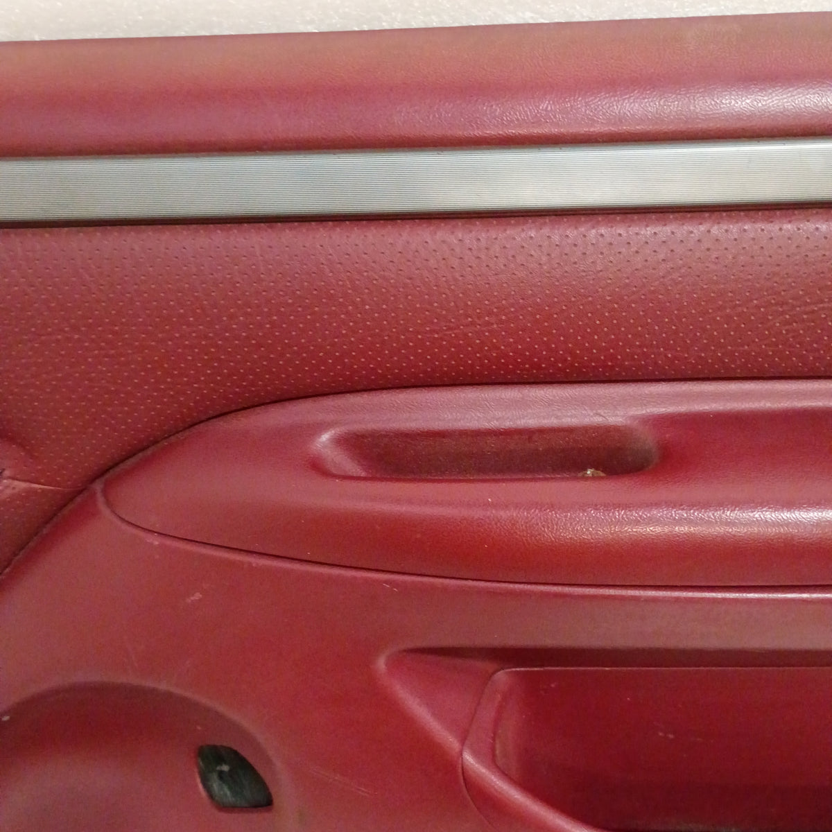 1992-1997 Deluxe Red Door Panels (Used) Ford F150 F250 F350 Bronco OBS OEM XLT
