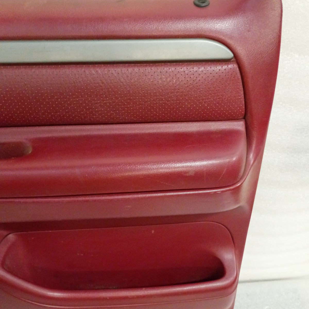 1992-1997 Deluxe Red Door Panels (Used) Ford F150 F250 F350 Bronco OBS OEM XLT