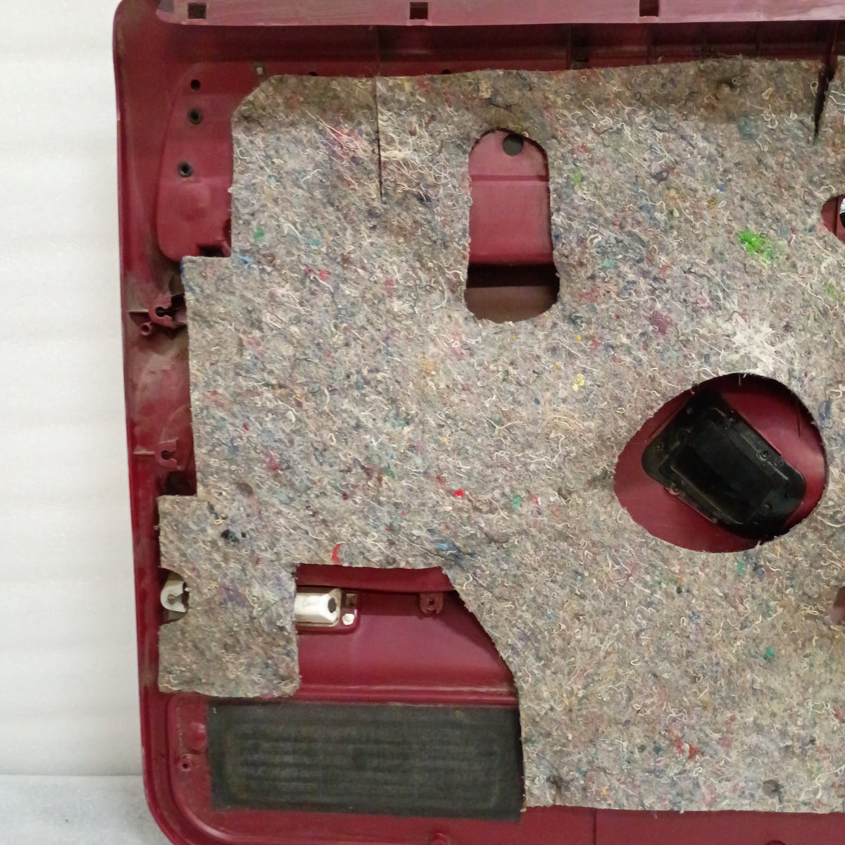 1992-1997 Deluxe Red Door Panels (Used) Ford F150 F250 F350 Bronco OBS OEM XLT