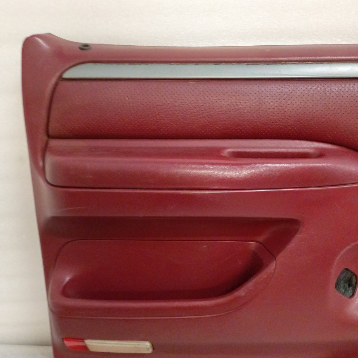 1992-1997 Deluxe Red Door Panels (Used) Ford F150 F250 F350 Bronco OBS OEM XLT