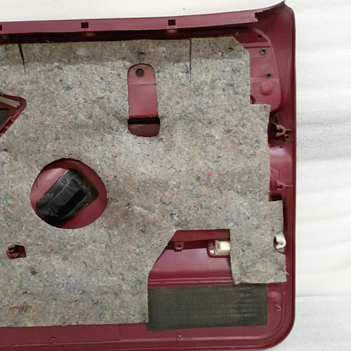 1992-1997 Deluxe Red Door Panels (Used) Ford F150 F250 F350 Bronco OBS OEM XLT