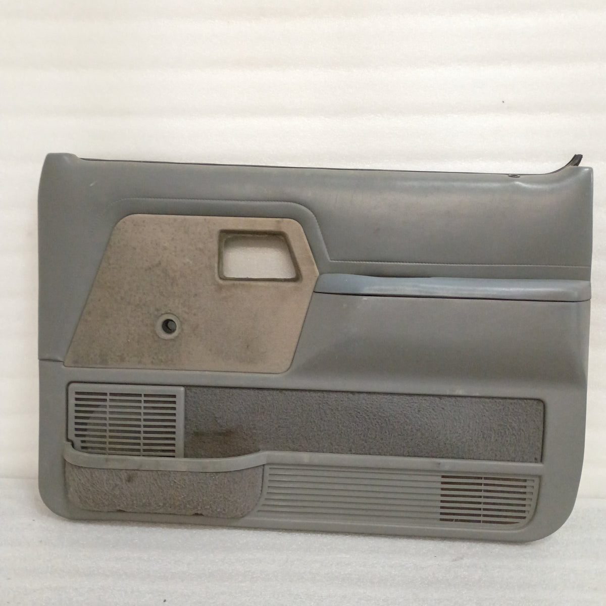 89-91 Gray Deluxe Door Panels Pair for Manual Windows (Used) Bronco II Ranger XLT