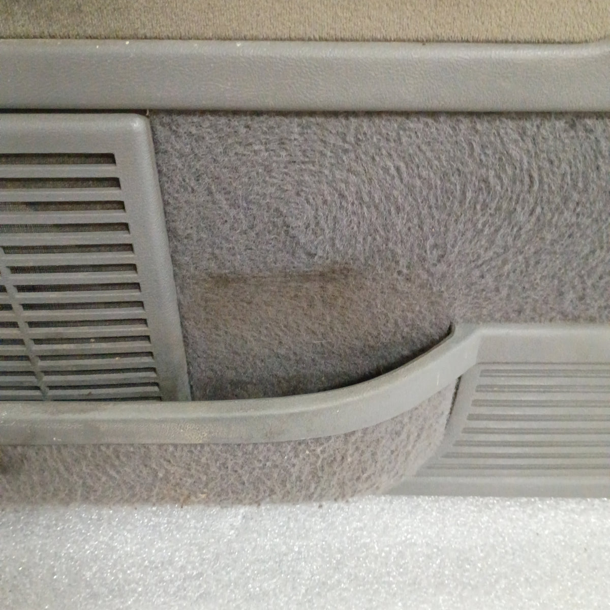 89-91 Gray Deluxe Door Panels Pair for Manual Windows (Used) Bronco II Ranger XLT