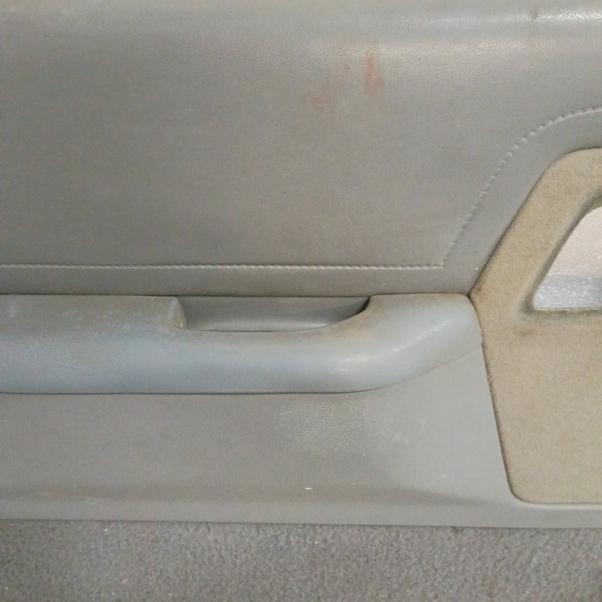 89-91 Gray Deluxe Door Panels Pair for Manual Windows (Used) Bronco II Ranger XLT