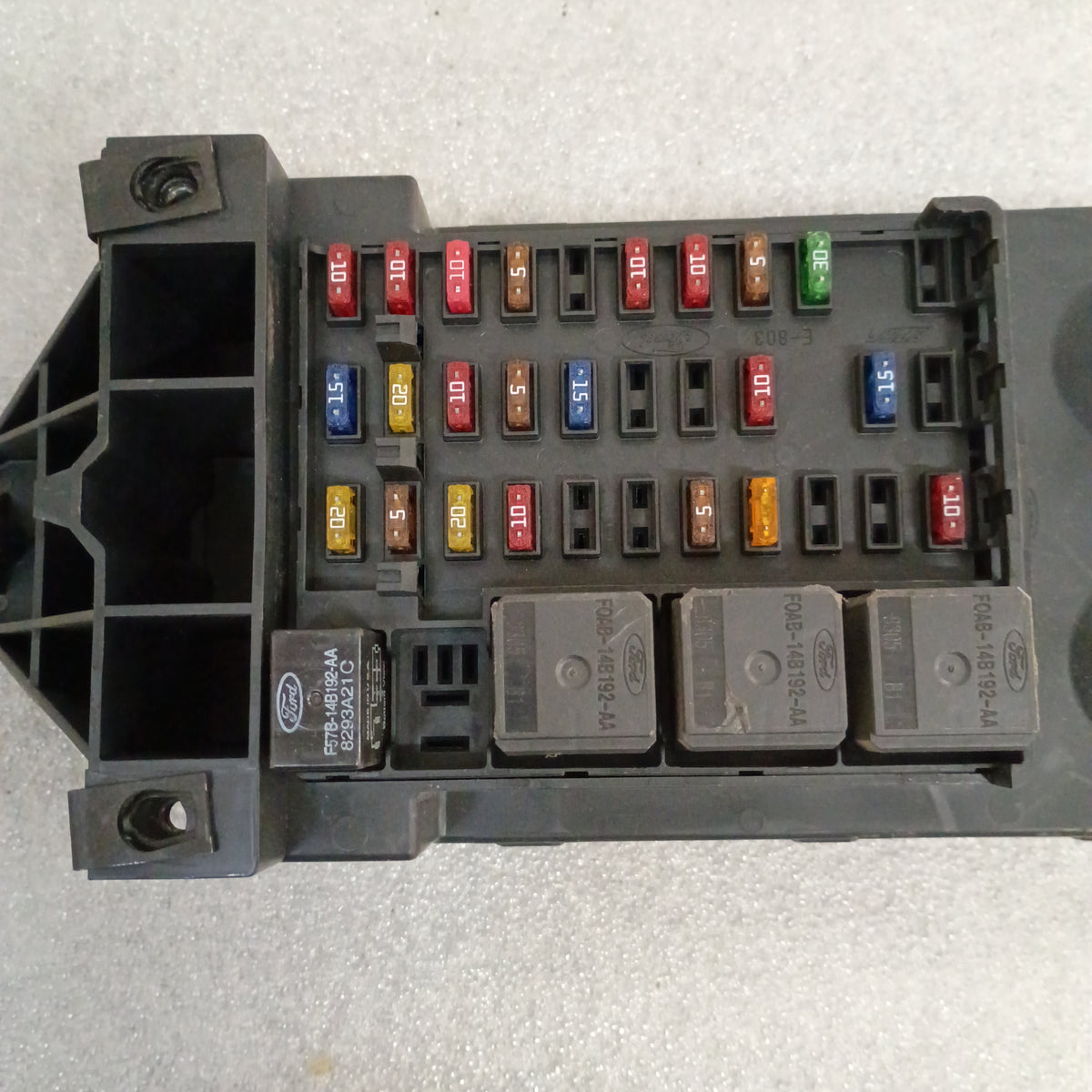 99-01 Fuse Panel/Box Interior Cabin F81B-14A067-AF (Used) OEM Ford F250 F350 Super Duty
